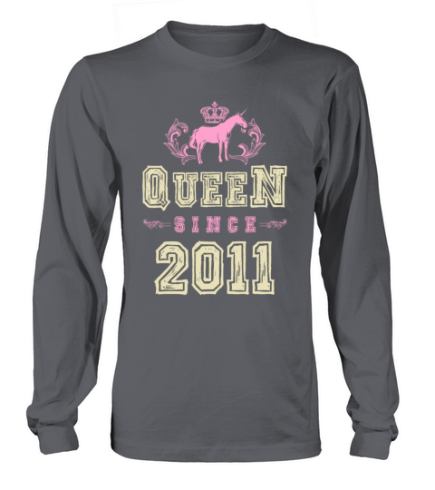 2011 Queen unicorn Long sleeved Unisex