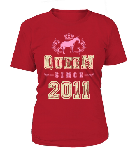 2011 Queen unicorn T-Shirt Woman