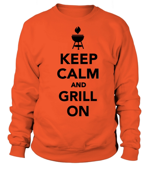 Keep calm and grill on Women's Sweatshirt