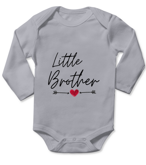 Little Brother Long Sleeve Baby One-Piece