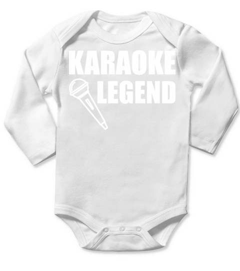 Karaoke Legend Long Sleeve Baby One-Piece