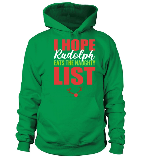 Rudolph naughty list Bad and Spicy Gift Women's Hoodie