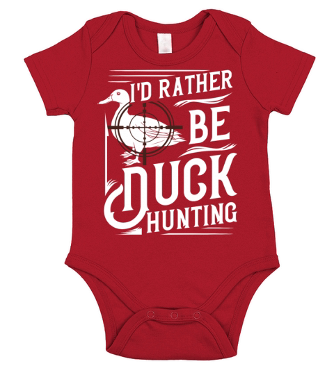 Duck Hunting Season Hunter Short Sleeve Baby One-Piece