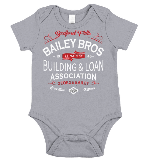 Bailey Bros Building amp Loan Association Short Sleeve Baby One-Piece