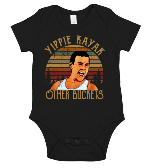 Joe Lo Truglio Yippie Kayak other buckets vintage Short Sleeve Baby One-Piece