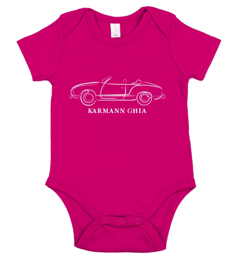 Car Karmann Ghia Short Sleeve Baby One-Piece