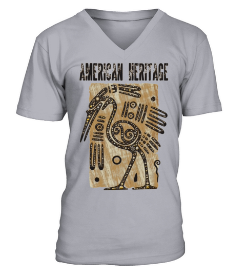 American Heritage Men's V-Neck T-shirt