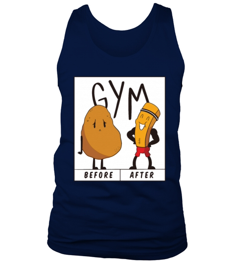 FUNNY POTATO GYM Men's Tank Top