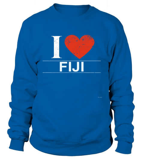 I Love Fiji Women's Sweatshirt
