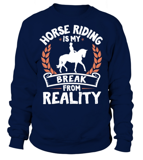 Funny Horse Riding Equestrienne Horse Jumping Women's Sweatshirt