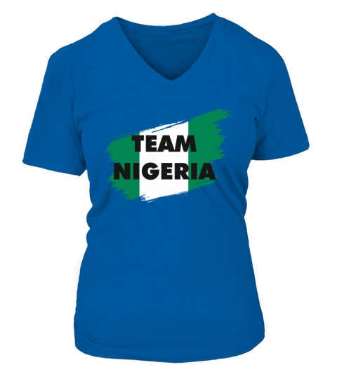 Tokyo Olympics 2021 Team Nigeria Women's V-Neck T-shirt