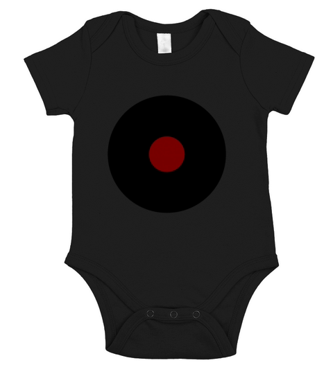 Record Short Sleeve Baby One-Piece