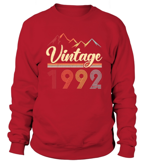 Vintage 1992 29th Birthday Retro 29 Years Old Men's Sweatshirt