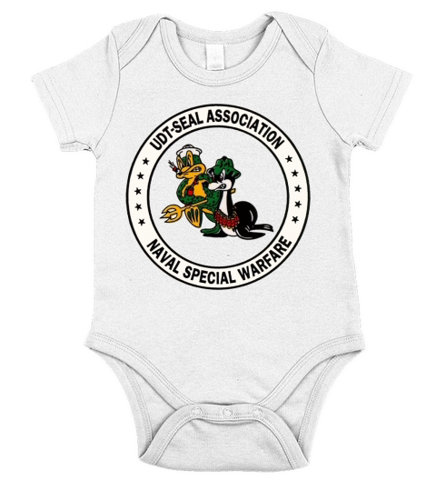 US Navy Seal Original Udt Association Logo shirt Short Sleeve Baby One-Piece