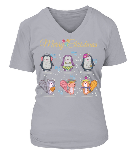 merry Christmas 2021 unique t-shirt Women's V-Neck T-shirt