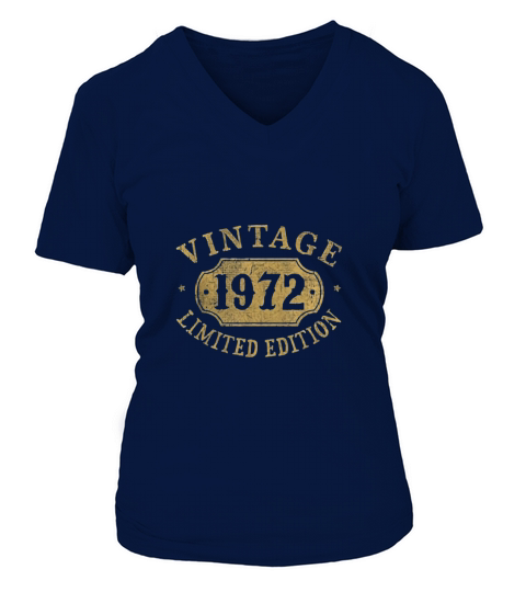 Vintage 1972 V-neck T-Shirt Woman