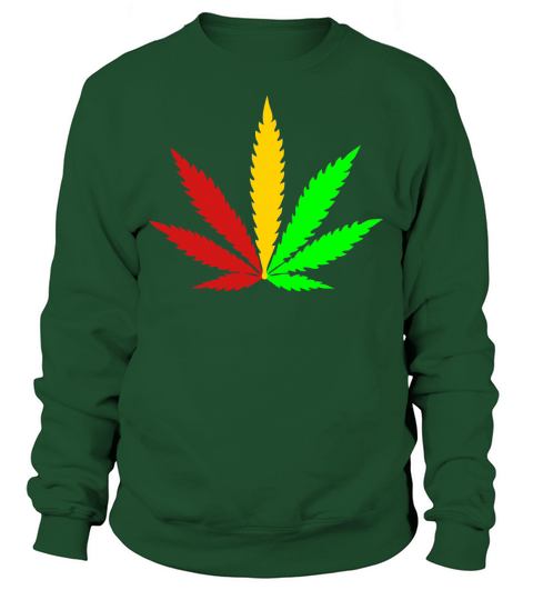 weed marijuana cannabis rasta Women's Sweatshirt