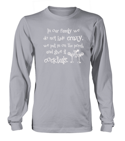 Crazy Family Cocktail Women's Long Sleeve