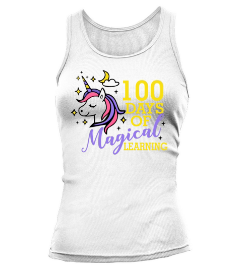 100 Days of Magical Learning Elementary Student 3 Women's Tank Top