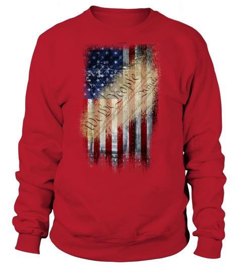Patriotic WE THE PEOPLE America Women's Sweatshirt