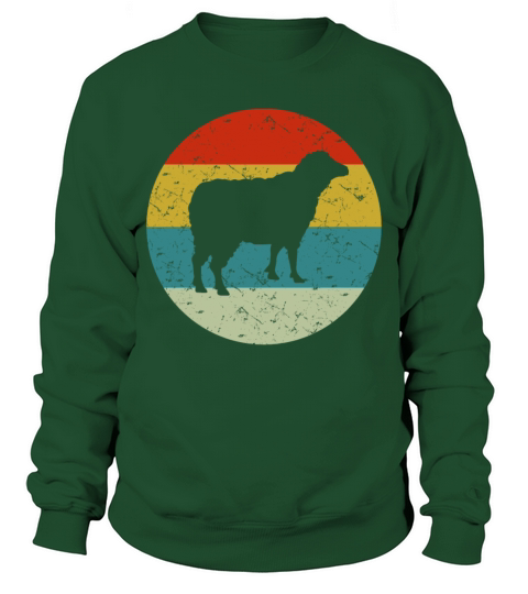 sheep vintage Men's Sweatshirt