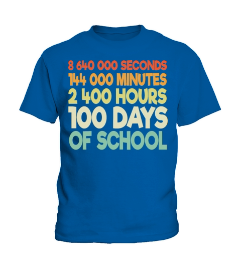 100 Days of School Kids T-Shirt