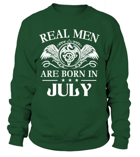 Real men are born in July Women's Sweatshirt