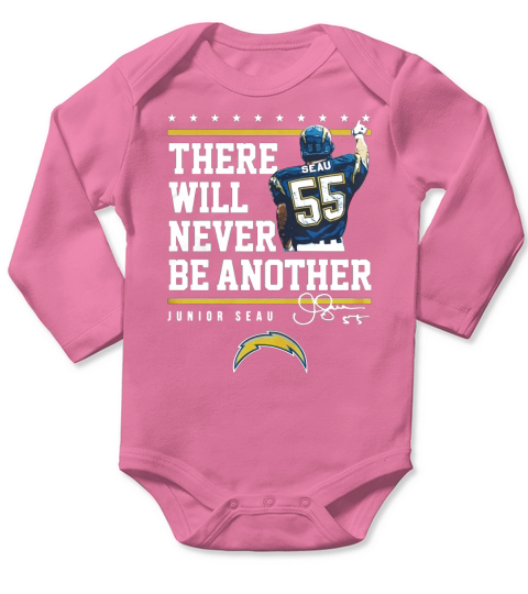 there will never be another junior seau Long Sleeve Baby One-Piece