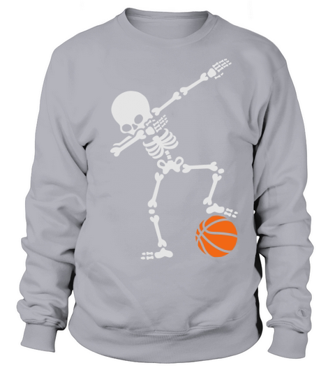 Dab dabbing skeleton football basketball Women's Sweatshirt