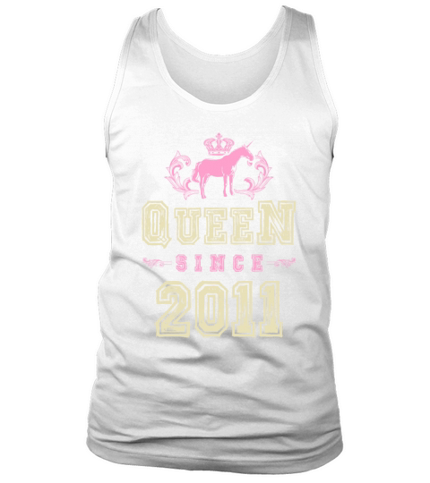 2011 Queen unicorn Tank Top Unisex