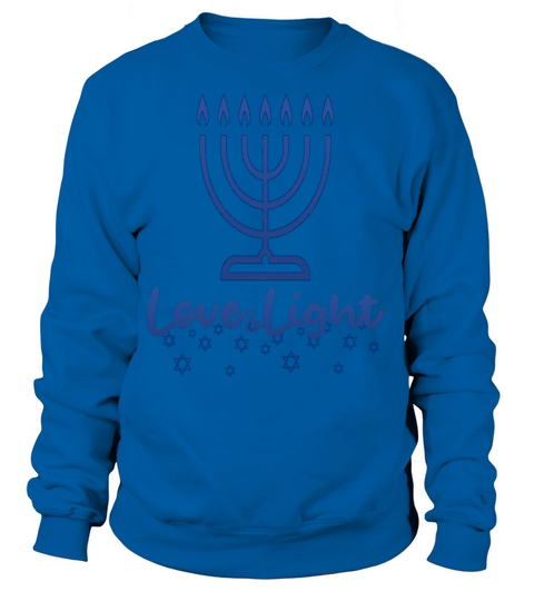 Love And Light Hanukkah Women's Sweatshirt