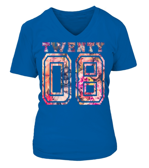 Twenty 2008 Women's V-Neck T-shirt