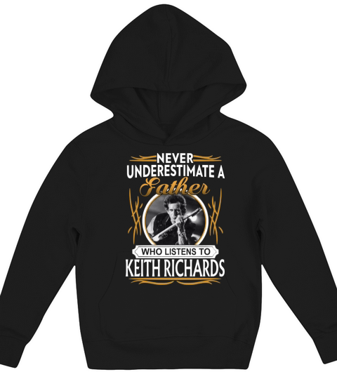 Keith Richards  Daddy Kids Hoodie