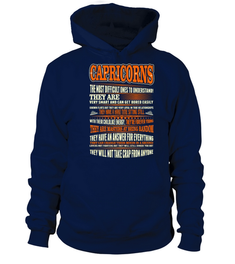 Capricorns Difficult Ones To Understand Zodiac Tee Women's Hoodie
