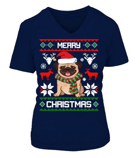 merry christmas gift for you festival december fun Women's V-Neck T-shirt