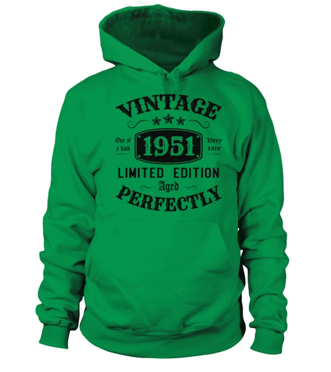 Vintage 1951 Limited Edition Aged Perfectly Women's Hoodie