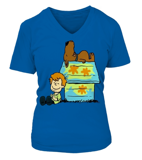Scooby doo V-neck T-Shirt Woman