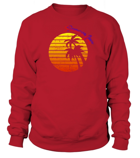 Summer Jam tropical groove vibes beach holiday sea Women's Sweatshirt