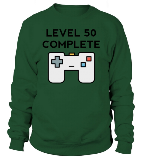 Level 50 Complete 50th Birthday Women's Sweatshirt