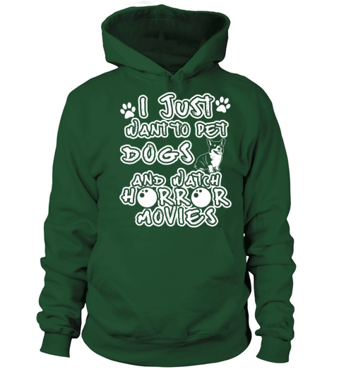 Dog Pet Lover Horror Movie Lover Gift Women's Hoodie