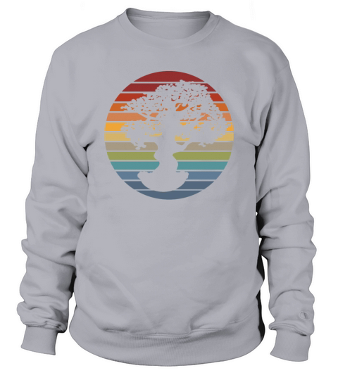 Bonsai Tree Retro Women's Sweatshirt