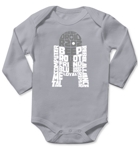 skywalker Long Sleeve Baby One-Piece