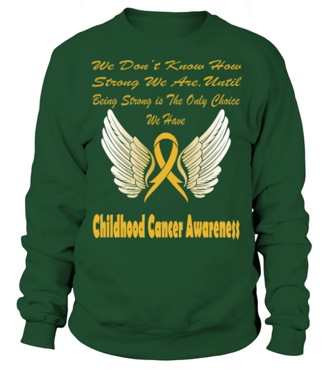 Childhood Cancer Awareness Men's Sweatshirt