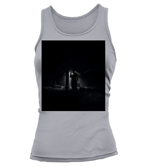 Low Angle View Of Man Standing At Night Women's Tank Top