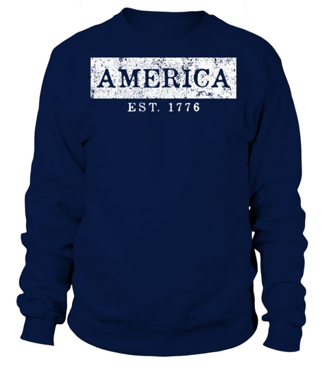 America EST 1776 Women's Sweatshirt