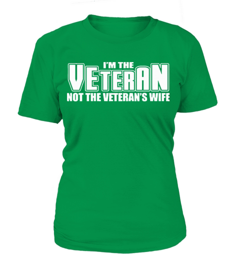 Im the veteran not the veterans wife Women's T-Shirt