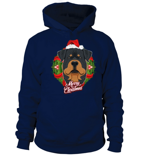 Rottweiler Lover I Merry Christmas Rottweiler Women's Hoodie