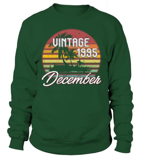 23th Birthday Gifts Retro Vintage December 1995 Men's Sweatshirt
