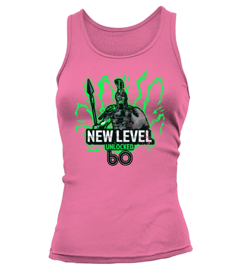 Level 60 UNLOCKED Birthday Video Game Style for Ga Tank top Woman