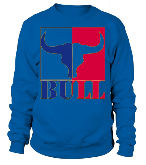 strong Bull with two faces Women's Sweatshirt